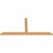 Ekena Millwork Portland Timber Gable Bracket, Western Red Cedar, 108"W x 49"H x 3 1/2"D x 5 1/2"F, 11/12 Pitch GBW108X49X0406POR00SWR - alternate 5